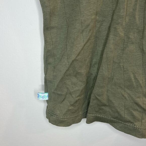 Y2K Lace Trimmed  Fairycore Tank With Bead and Sequins Details Size XL - Picture 4 of 6